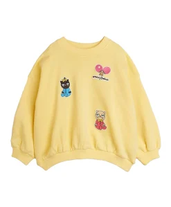 Meisjes sweater geel