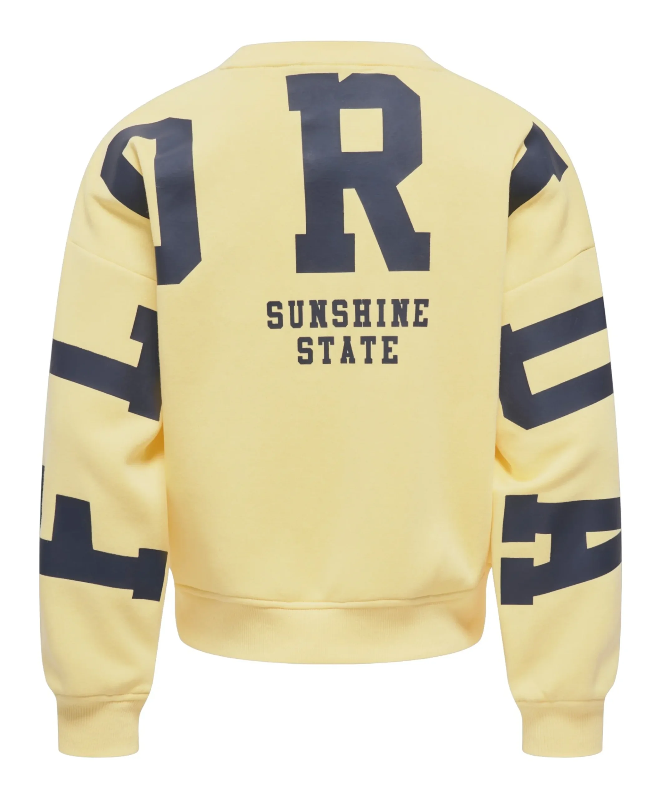 Meisjes sweater geel