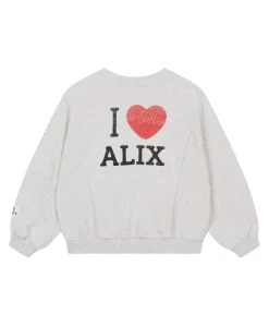 Meisjes sweater grijs