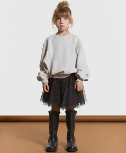 Meisjes sweater grijs