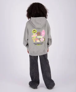 Meisjes sweater grijs