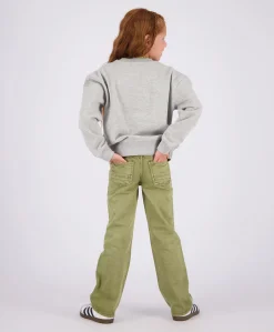 Meisjes sweater grijs