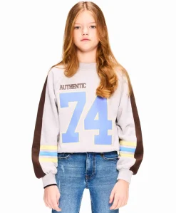 Meisjes sweater grijs