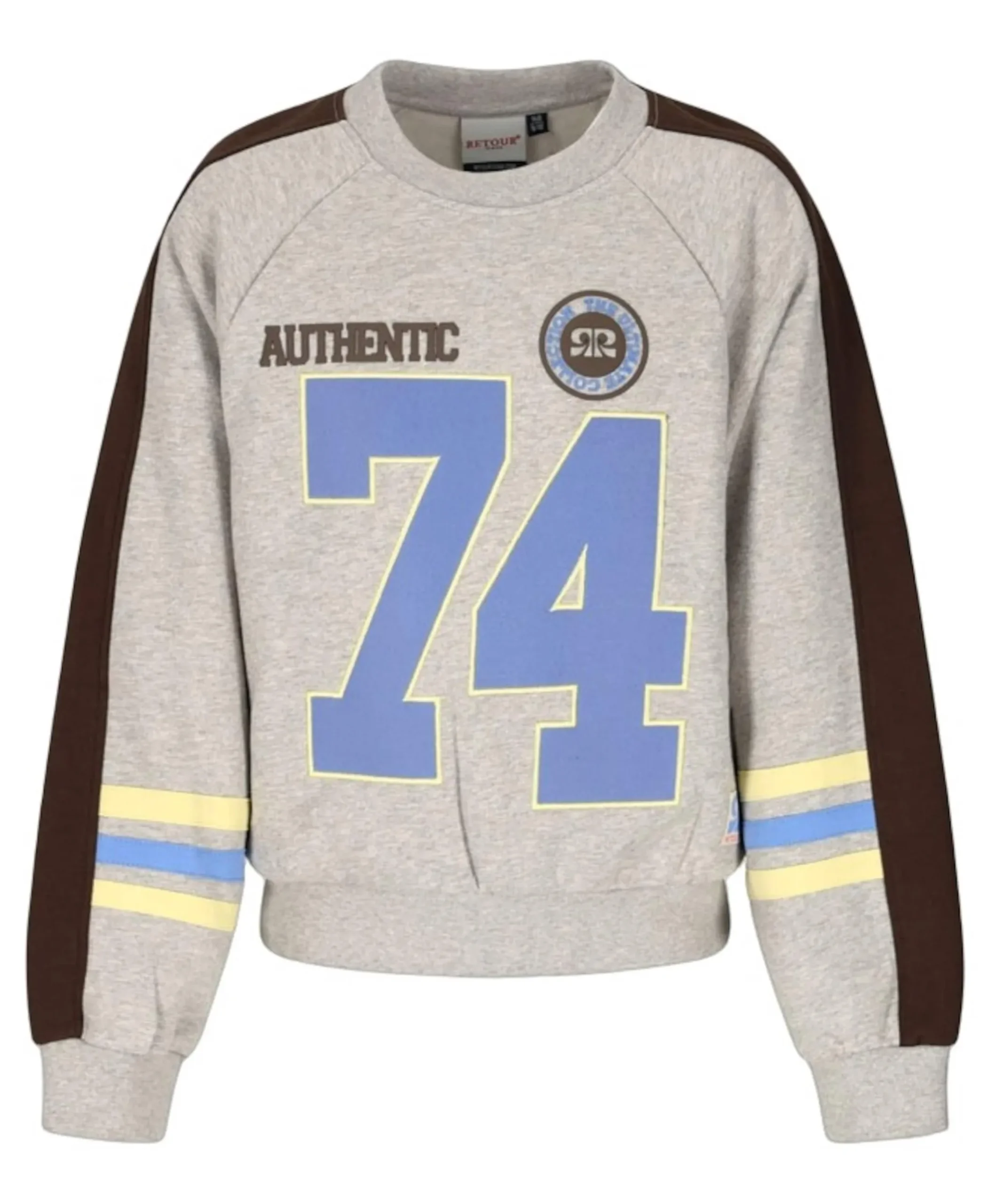 Meisjes sweater grijs