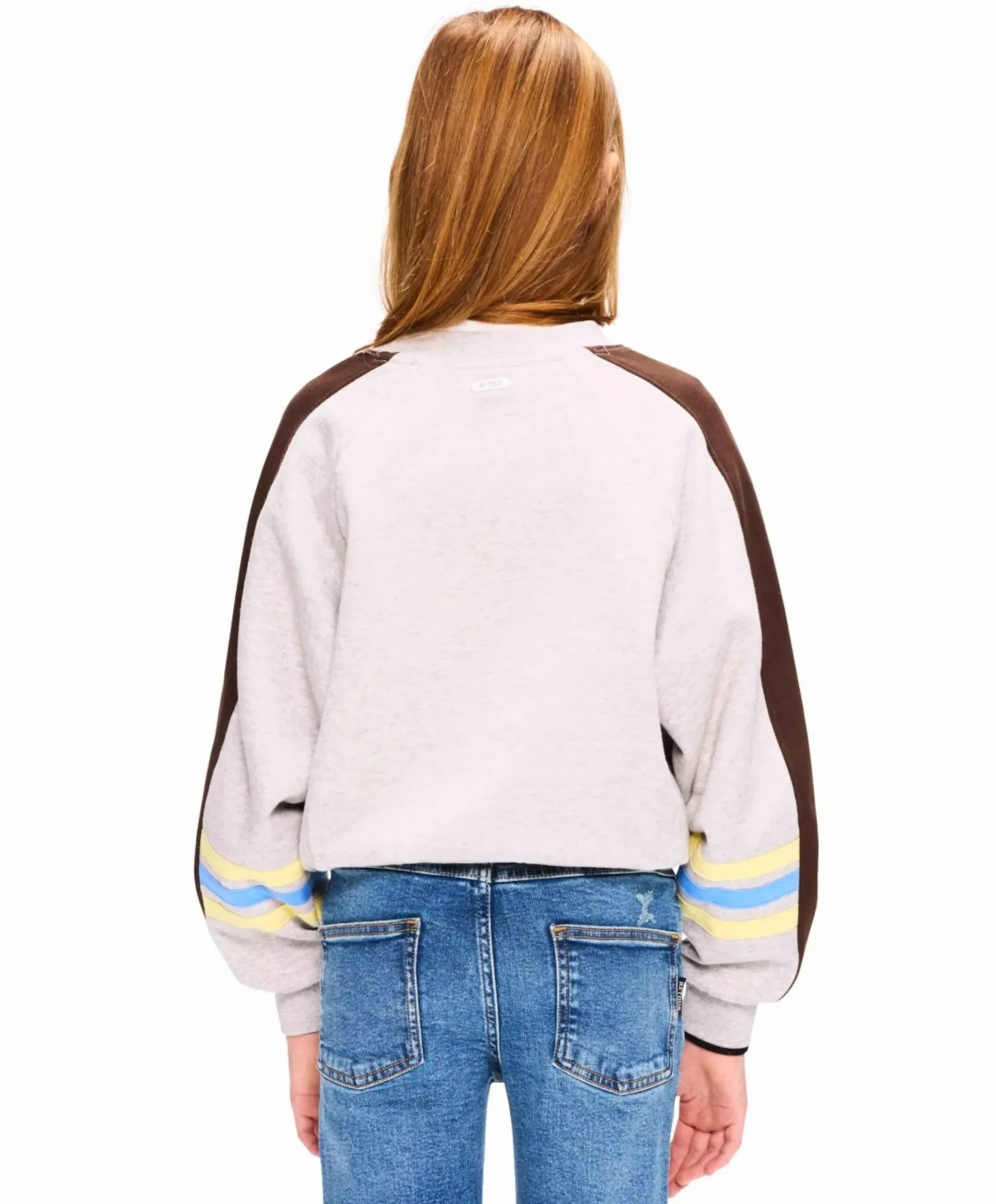 Meisjes sweater grijs