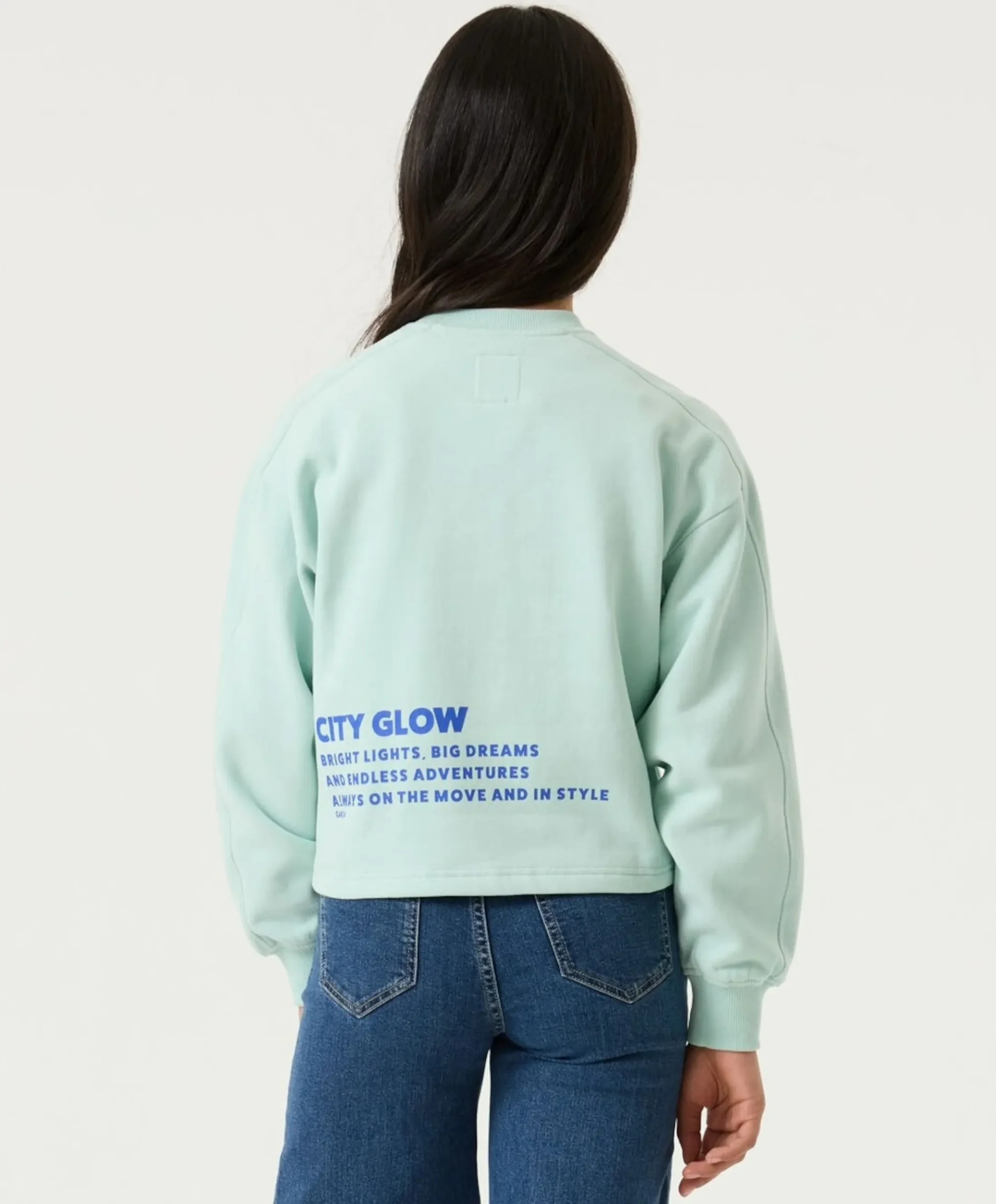 Meisjes sweater groen