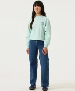 Meisjes sweater groen