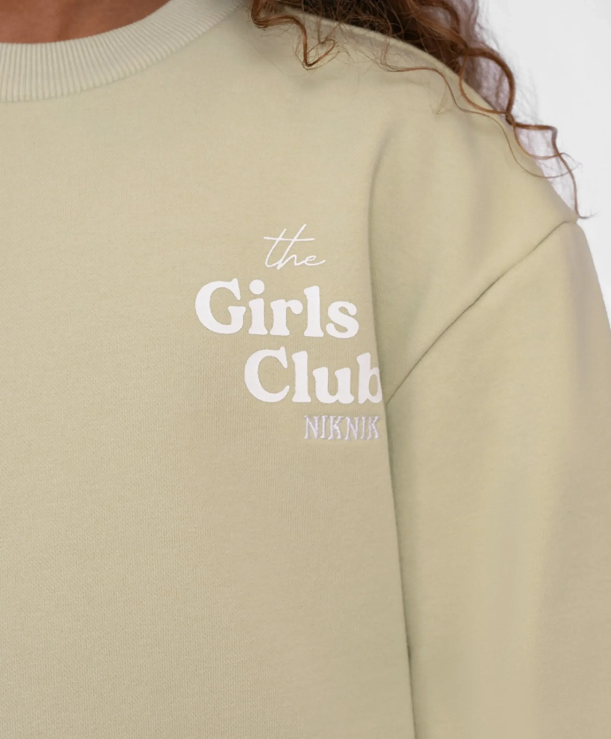 Meisjes sweater groen