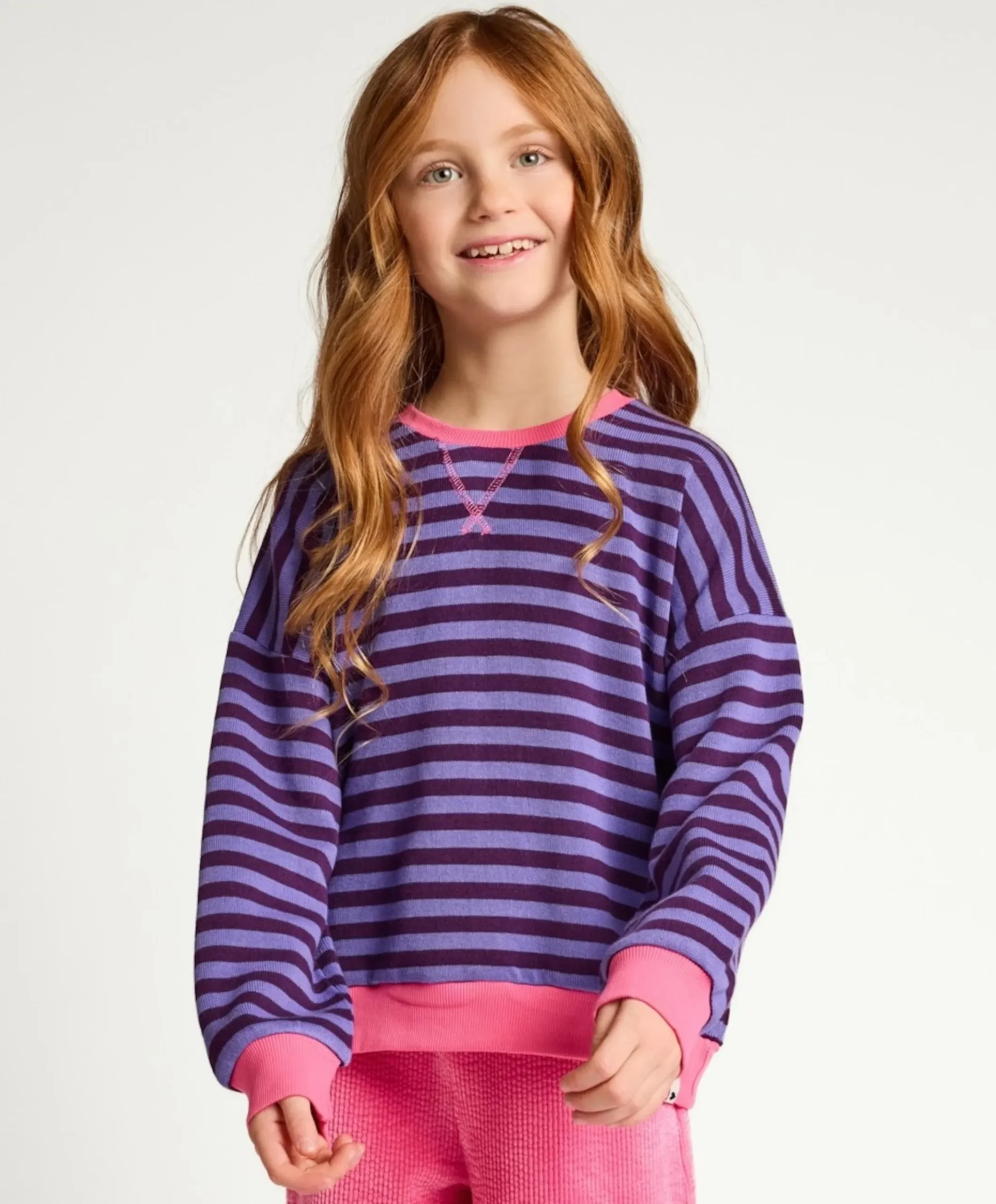 Meisjes sweater multicolor