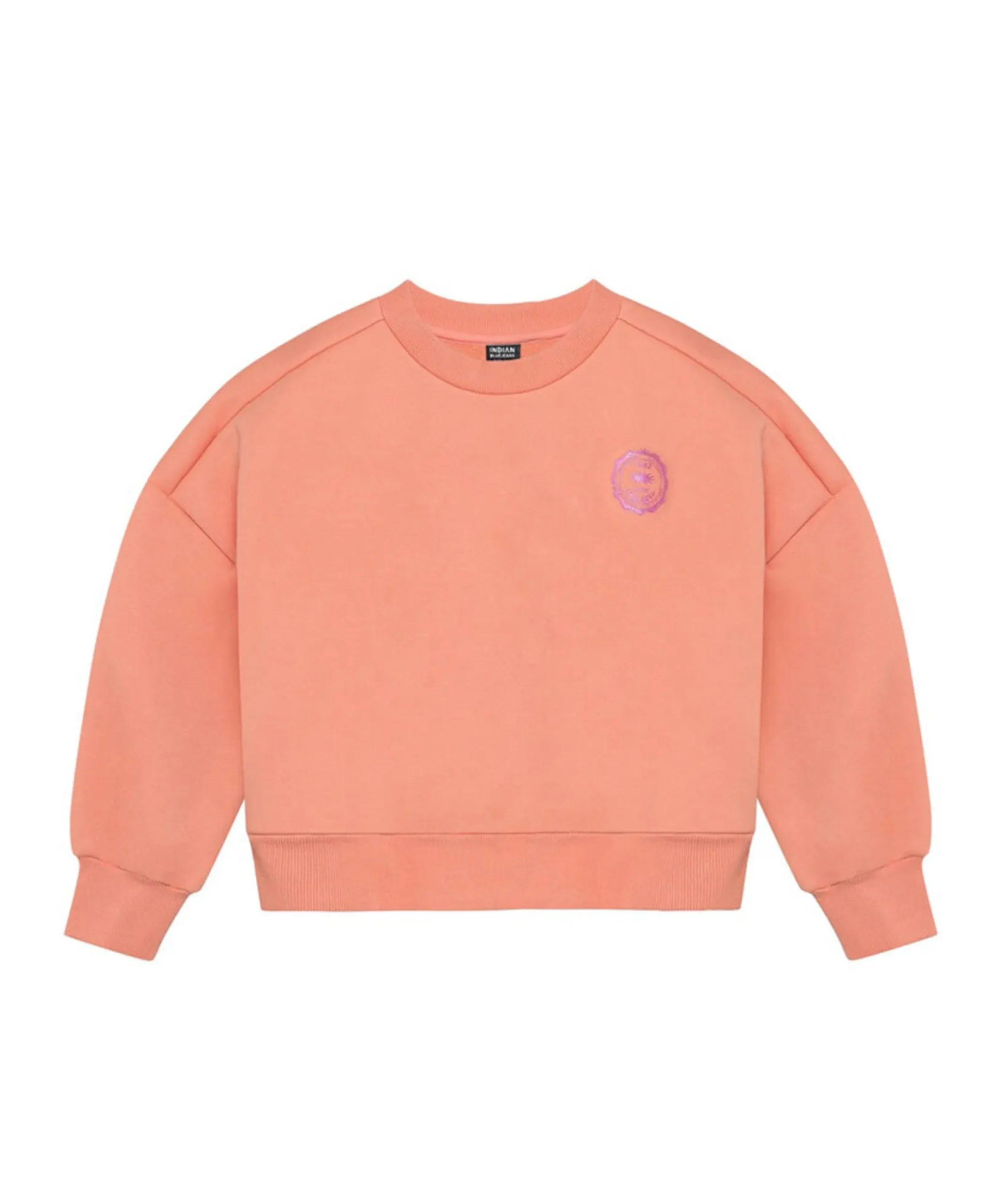 Meisjes sweater oranje