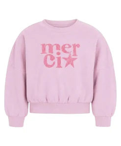 Meisjes sweater paars