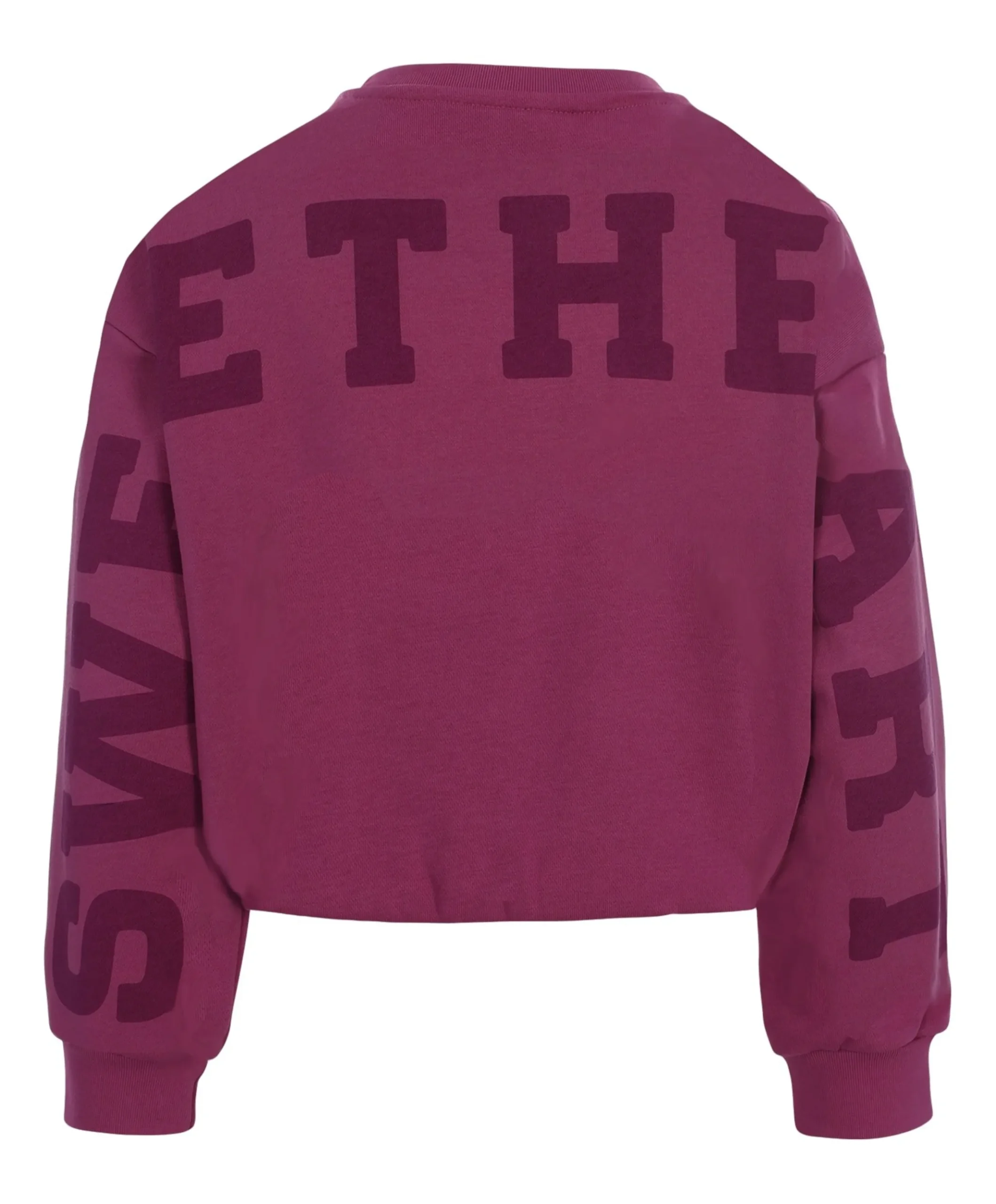 Meisjes sweater paars