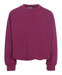 Meisjes sweater paars