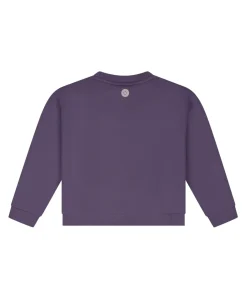 Meisjes sweater paars