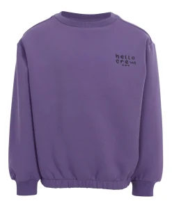Meisjes sweater paars