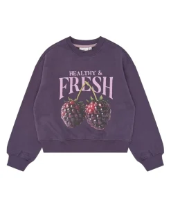 Meisjes sweater paars