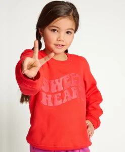 Meisjes sweater rood