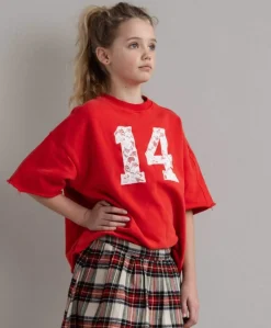 Meisjes sweater rood