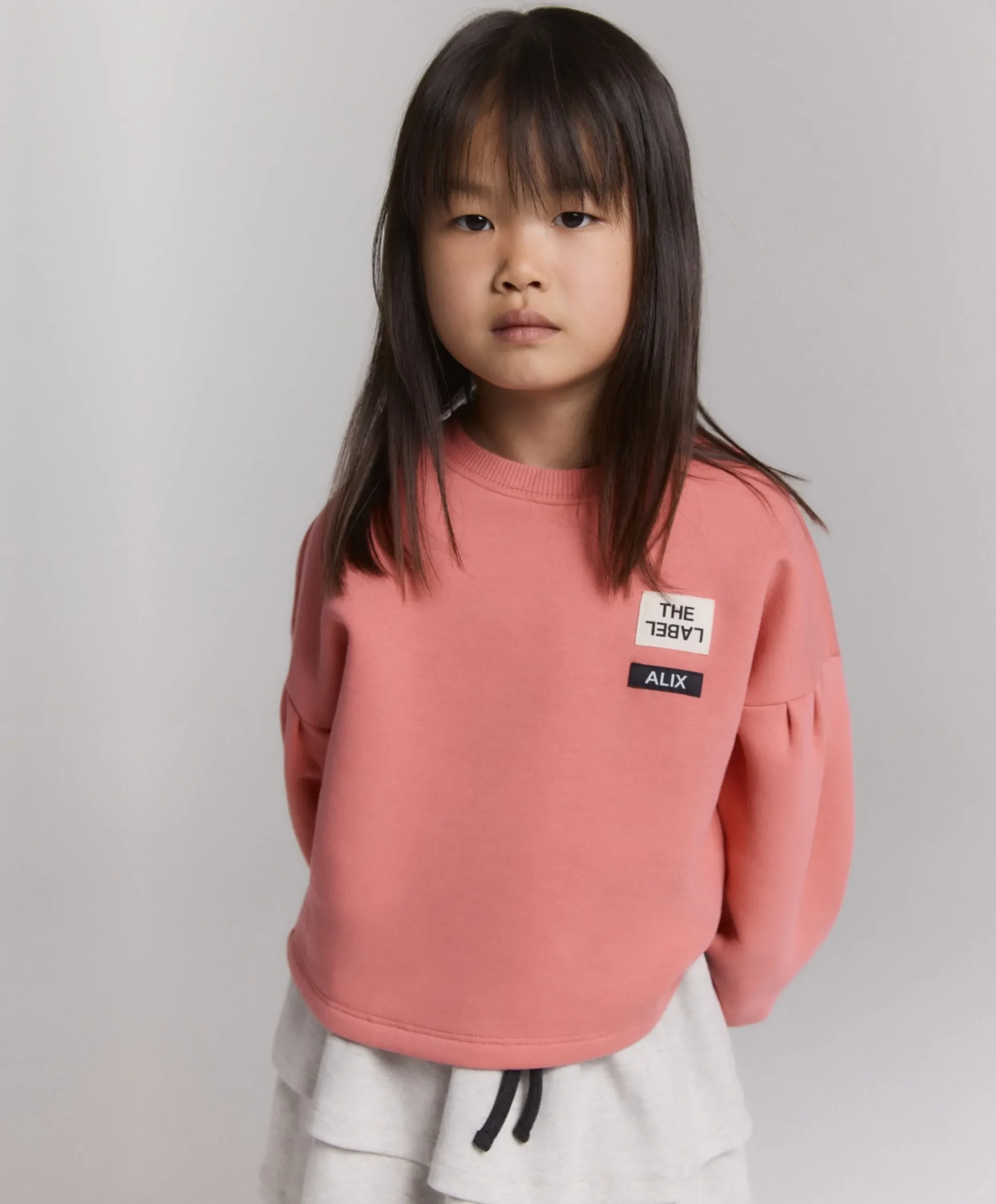 Meisjes sweater roze