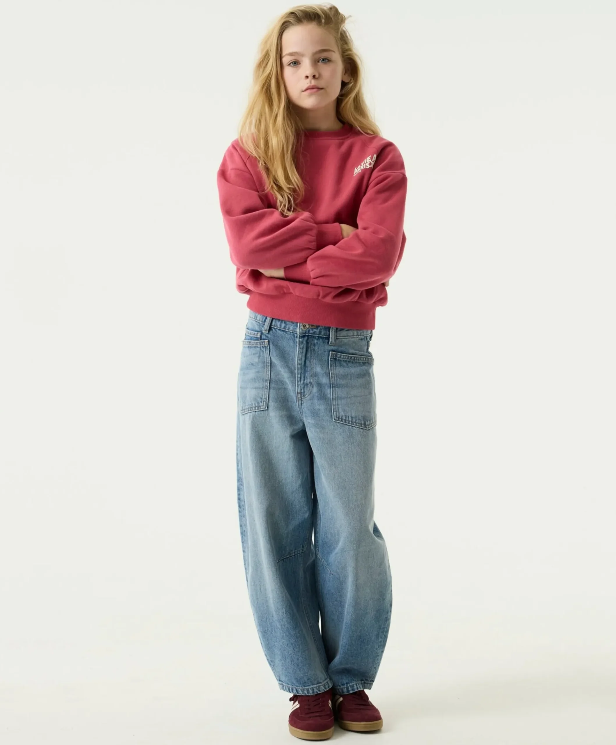 Meisjes sweater roze