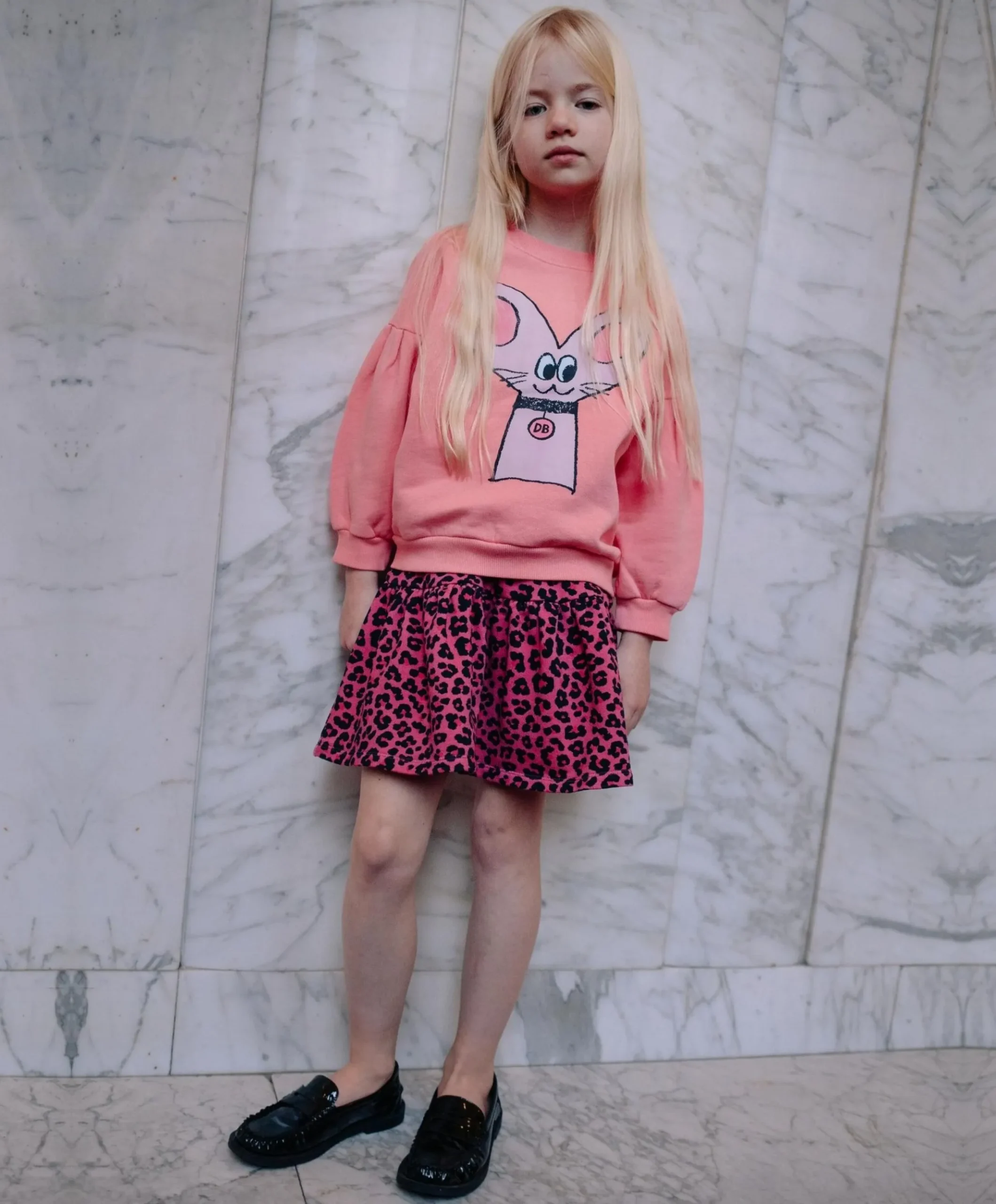 Meisjes sweater roze