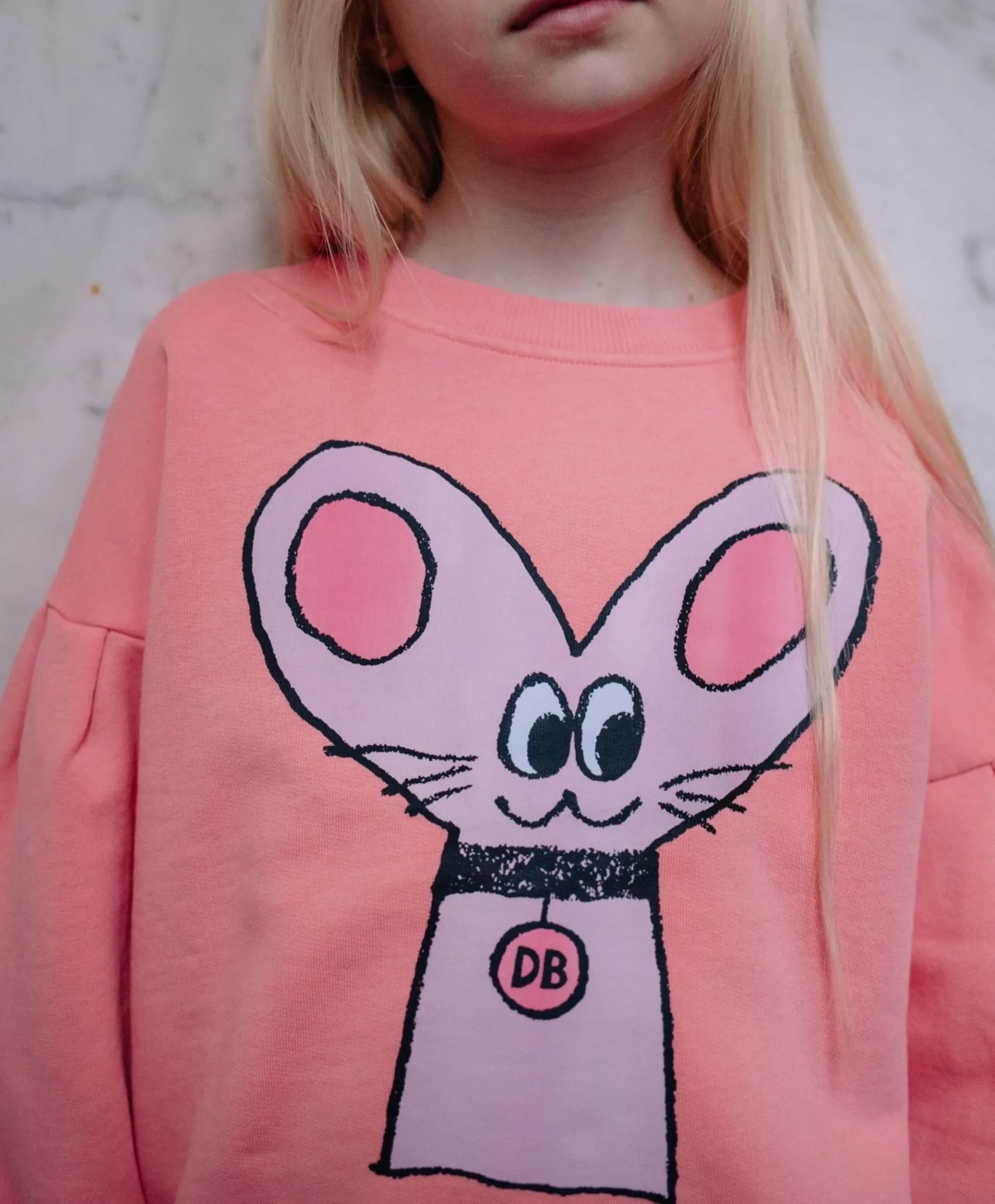 Meisjes sweater roze