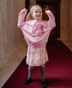 Meisjes sweater roze