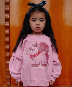 Meisjes sweater roze
