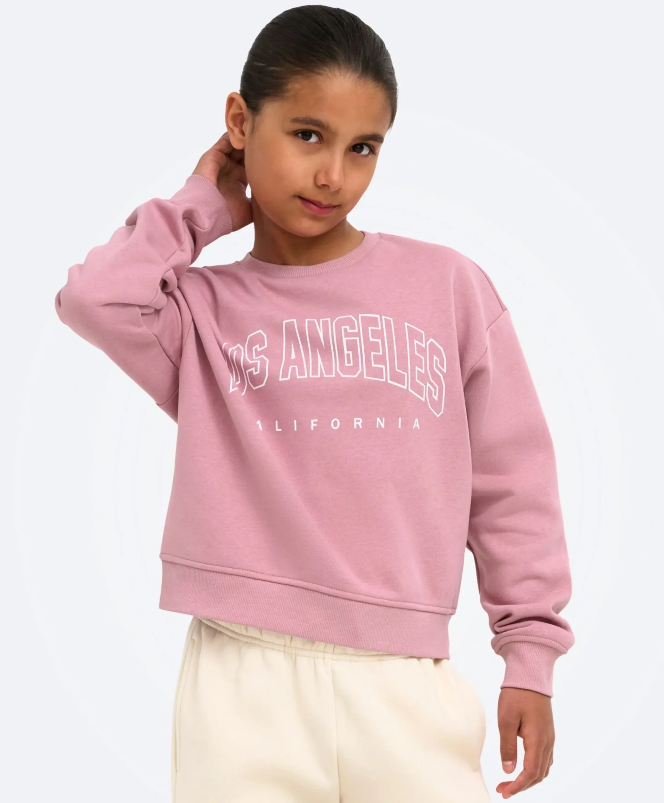 Meisjes sweater roze