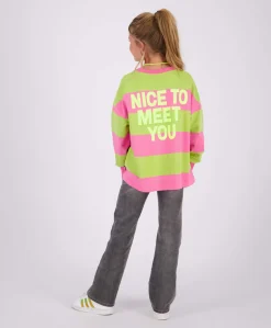 Meisjes sweater roze