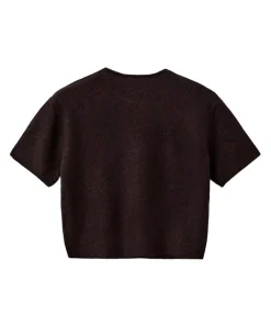 Meisjes top bruin