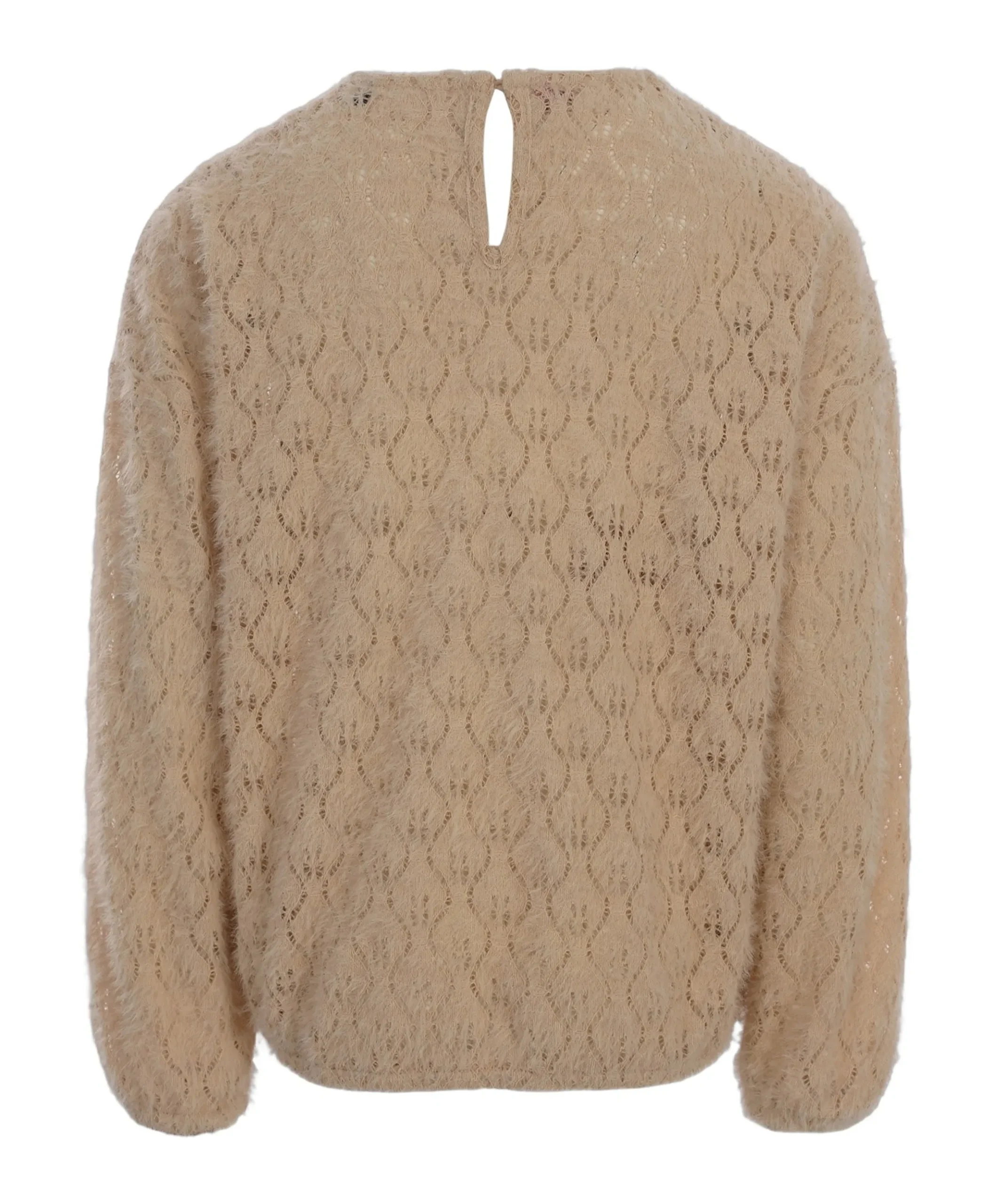 Meisjes trui beige