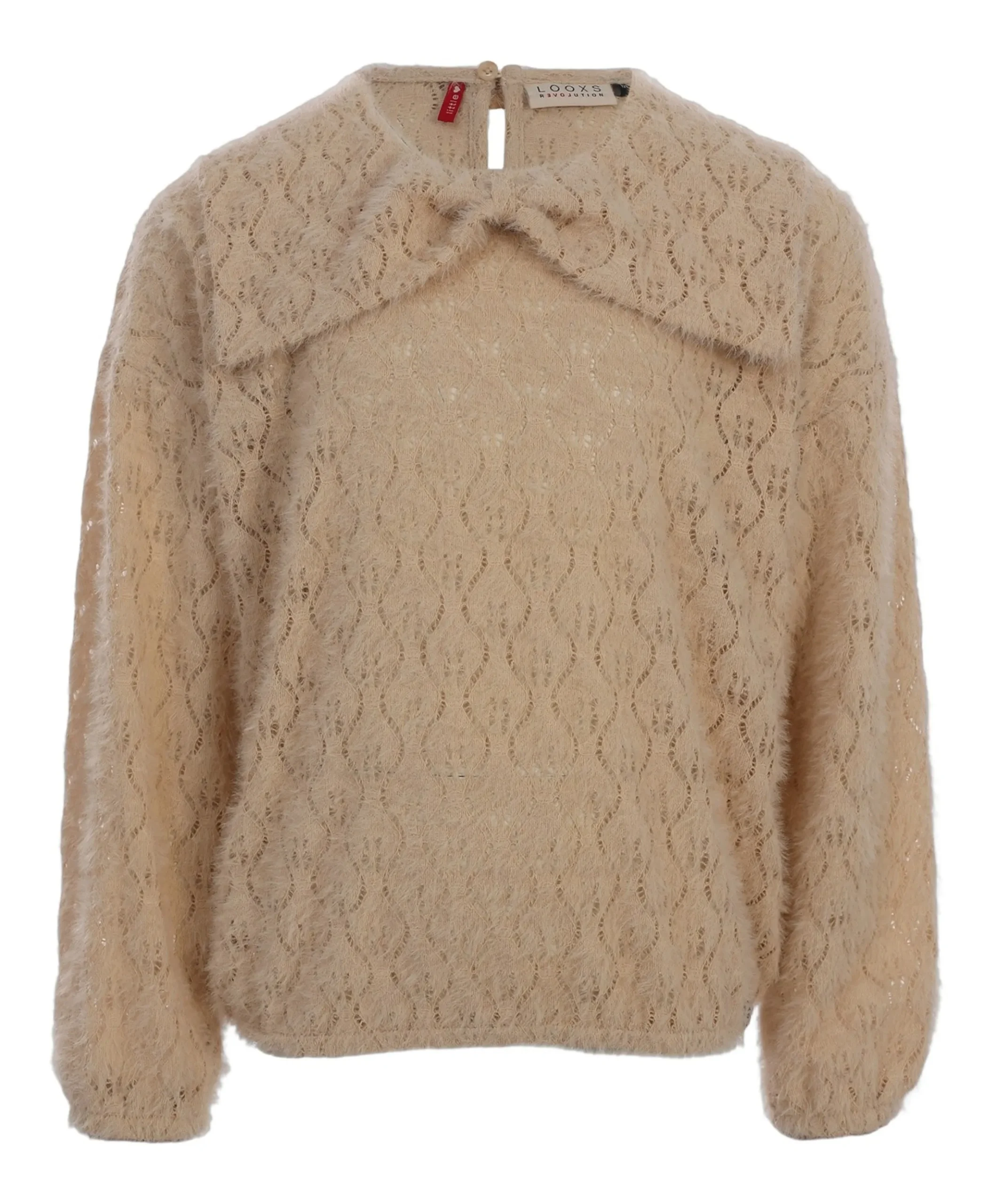 Meisjes trui beige