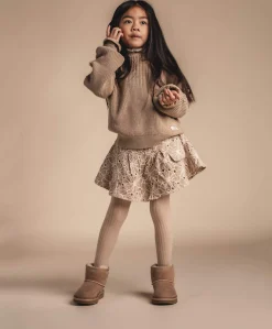 Meisjes trui beige