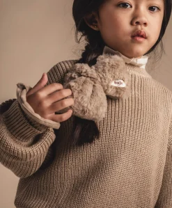 Meisjes trui beige