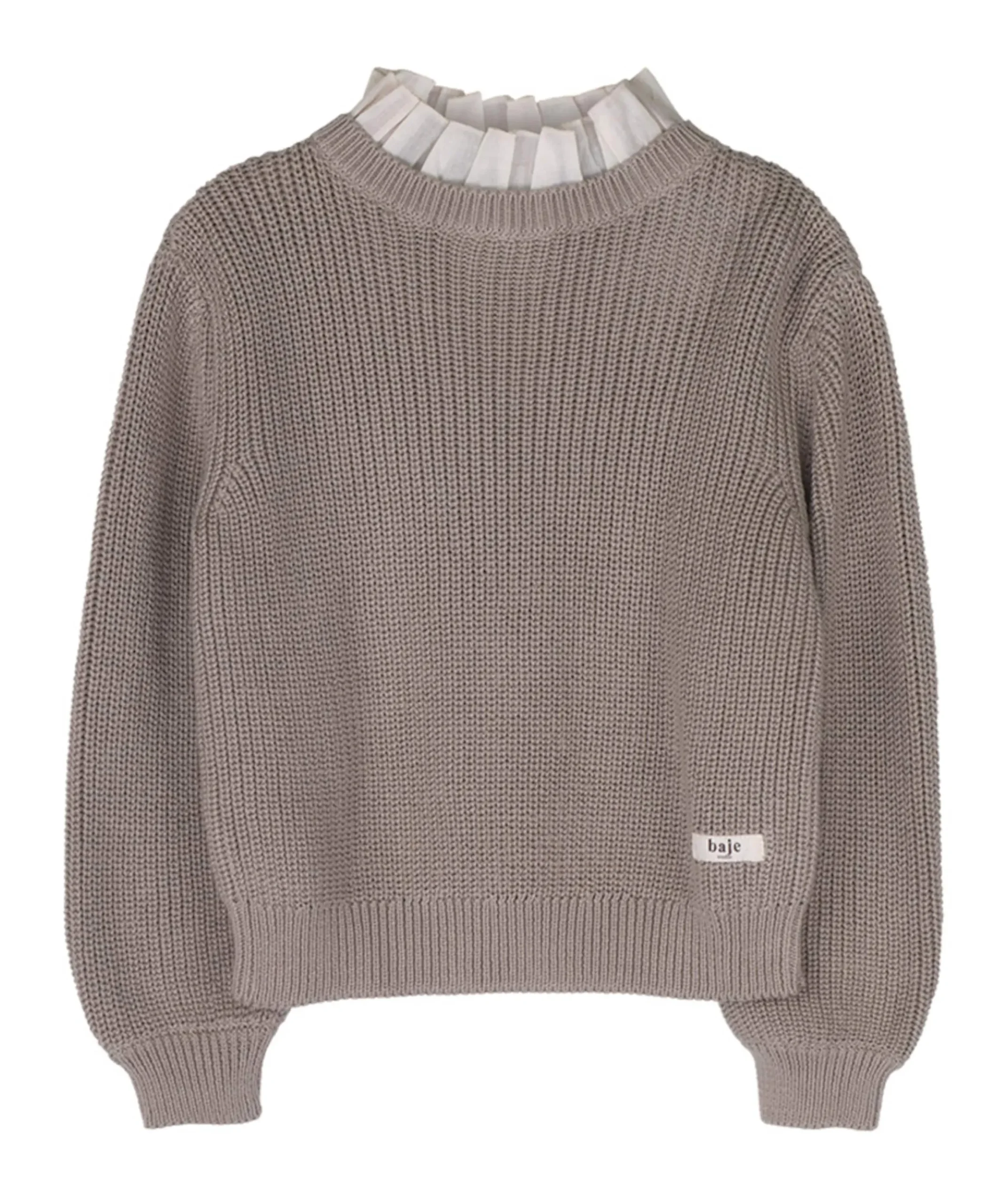 Meisjes trui beige