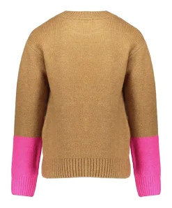 Meisjes trui beige