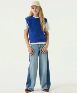 Meisjes trui blauw