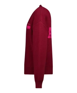 Meisjes trui bordeaux