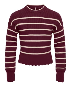 Meisjes trui bordeaux