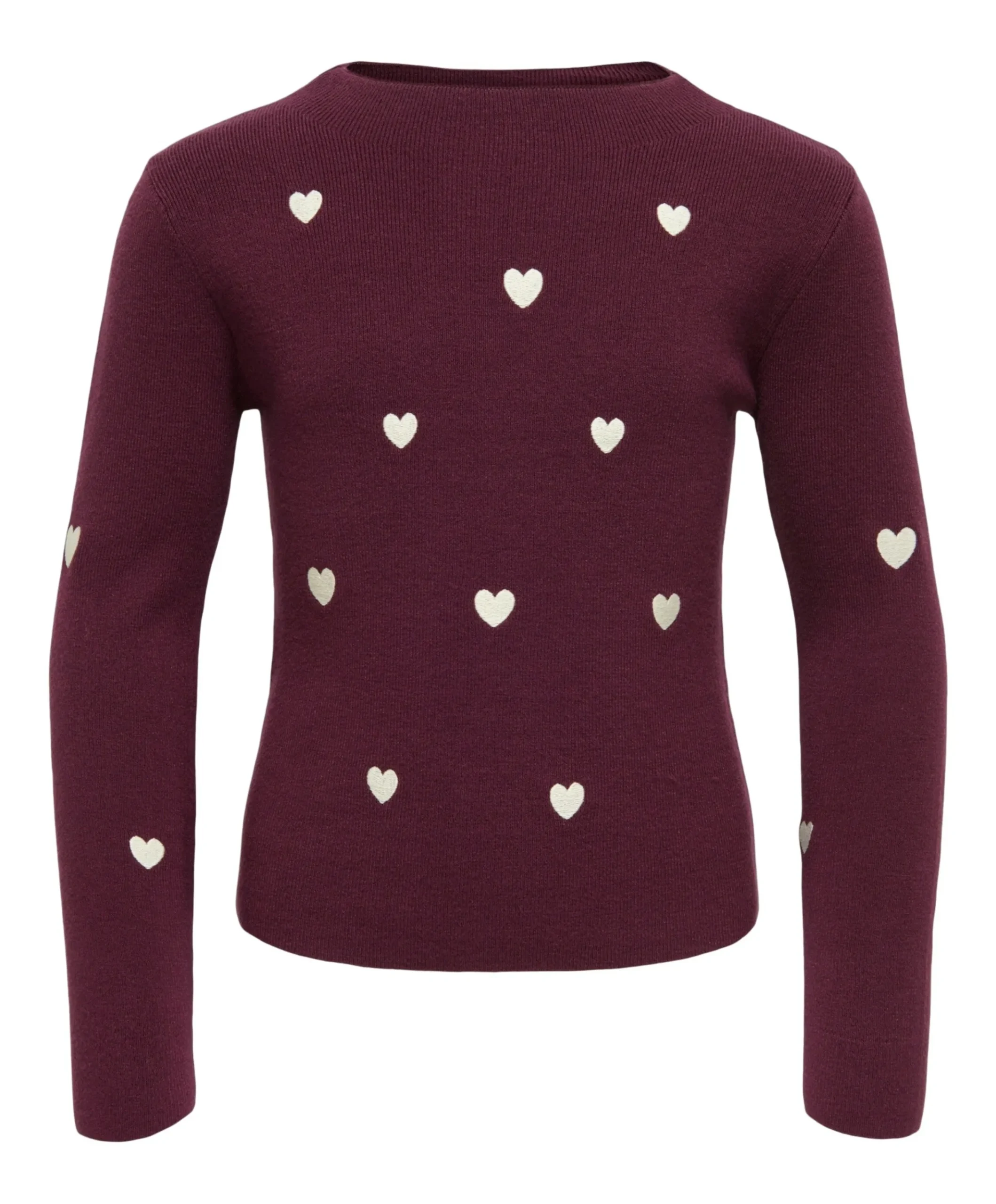 Meisjes trui bordeaux