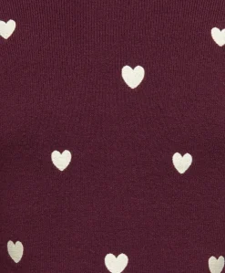 Meisjes trui bordeaux