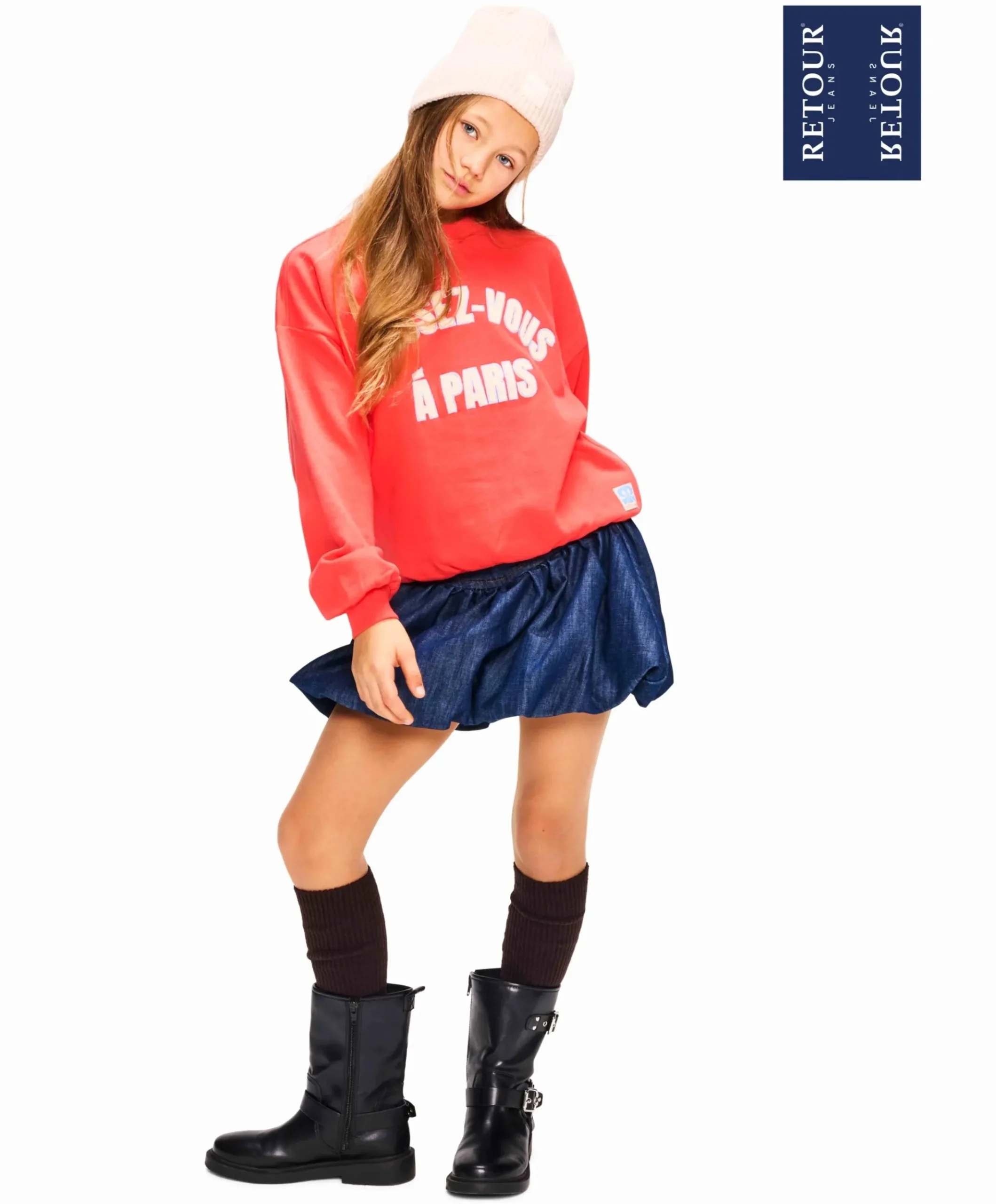 Meisjes trui rood