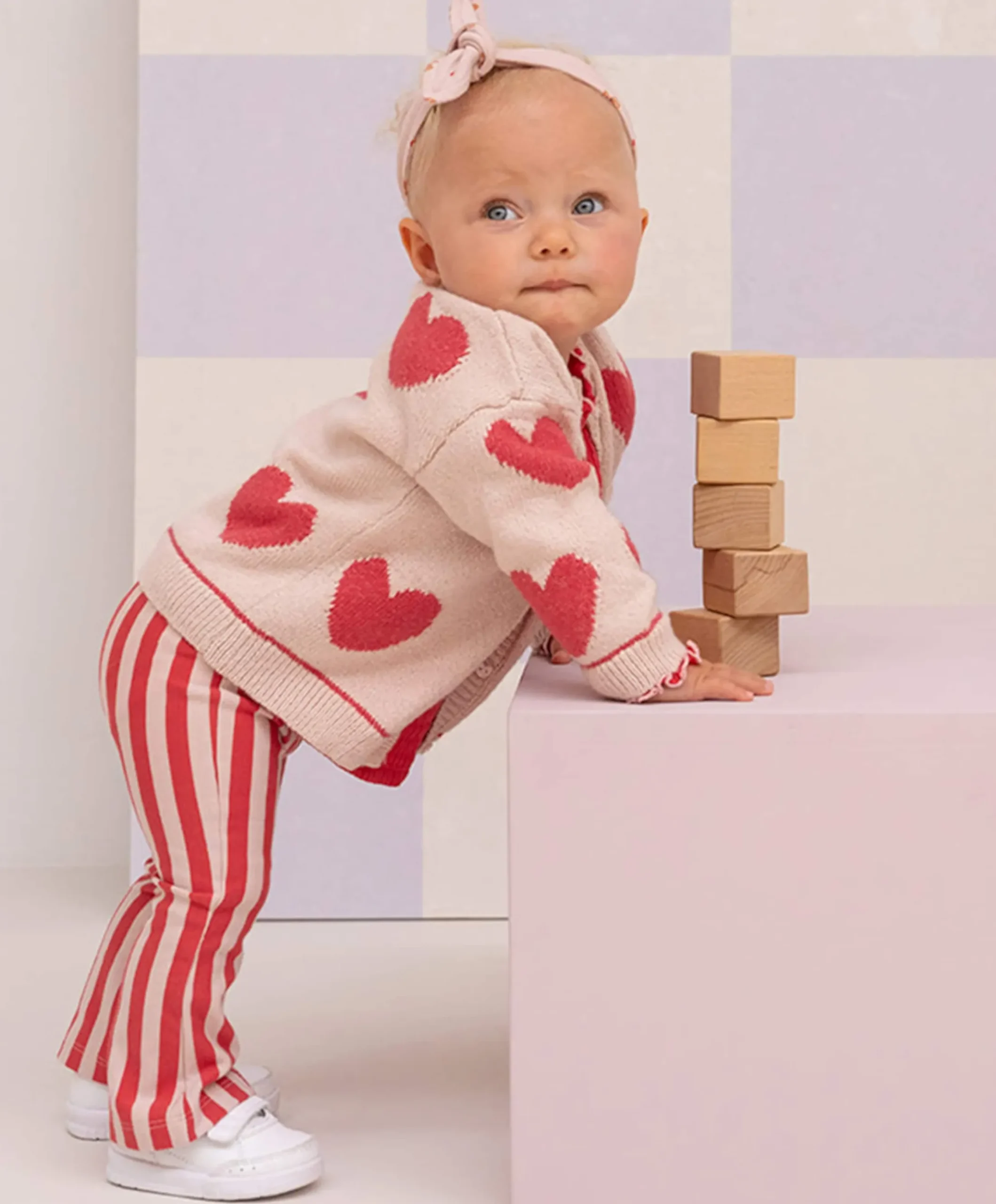 Meisjes trui roze