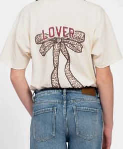 Meisjes T-shirt beige