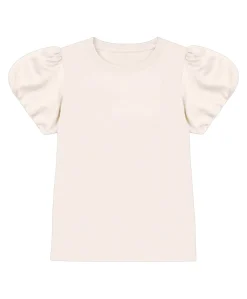 Meisjes T-shirt beige