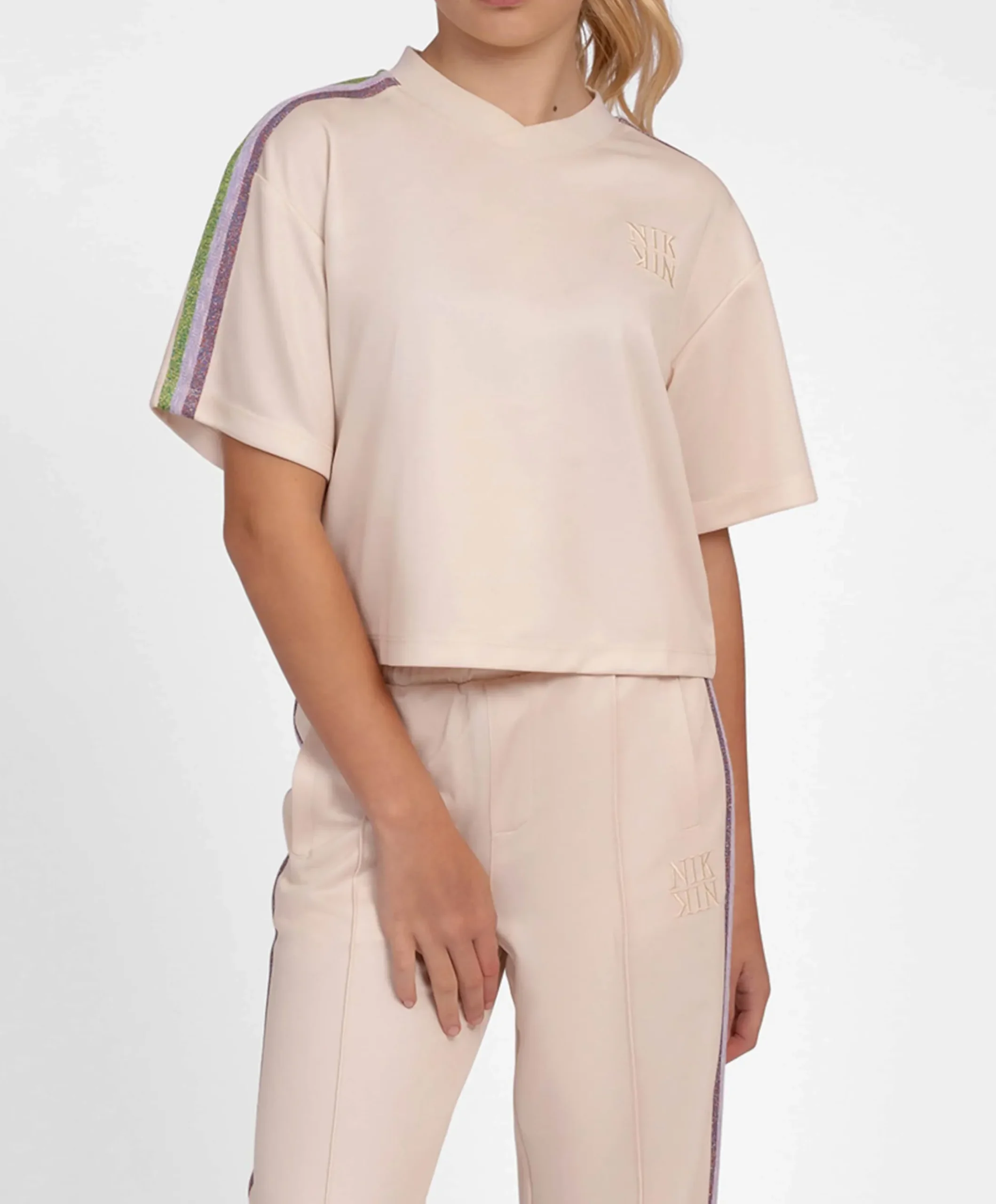 Meisjes T-shirt beige