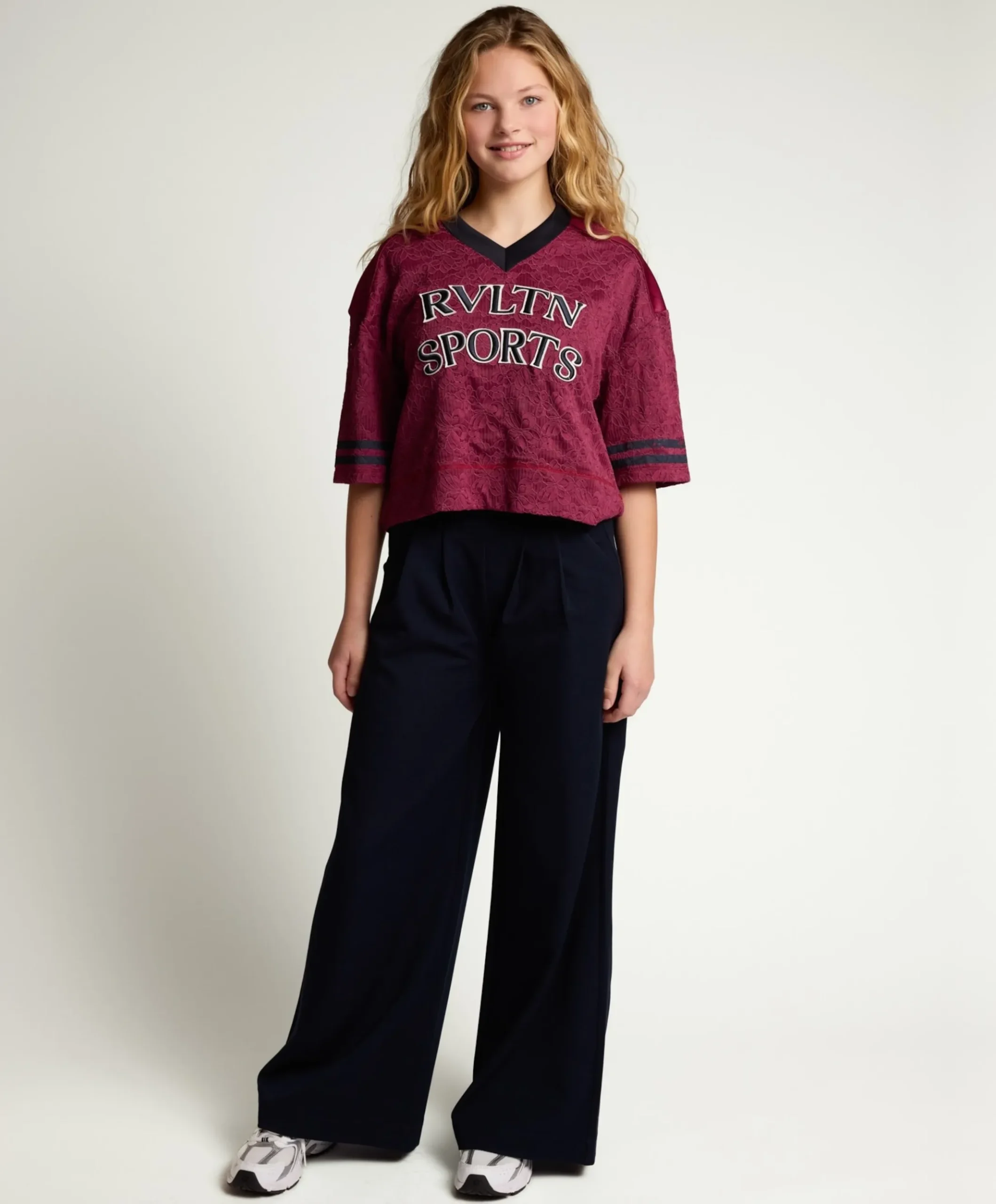 Meisjes T-shirt bordeaux
