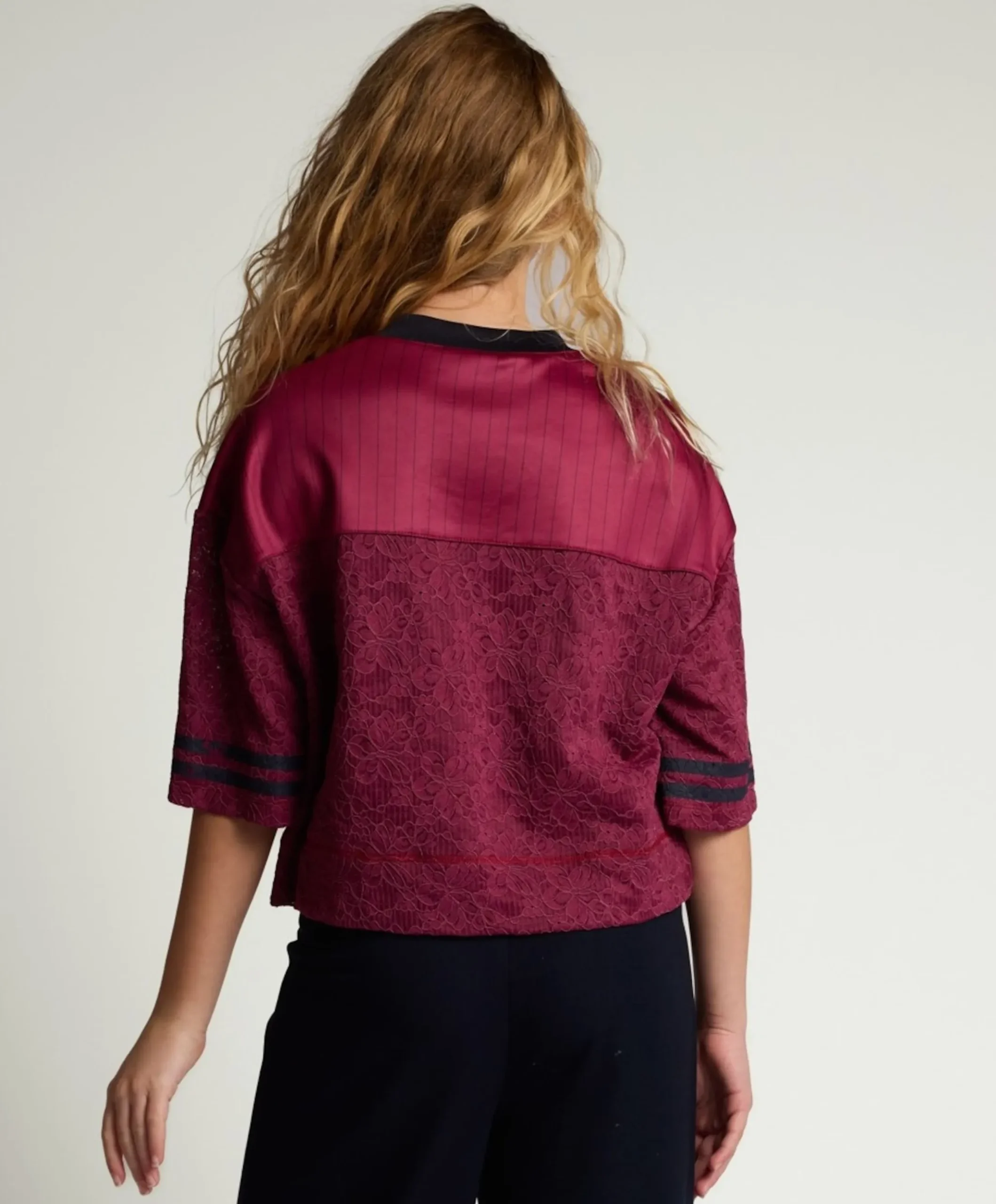 Meisjes T-shirt bordeaux