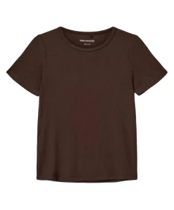 Meisjes T-shirt bruin